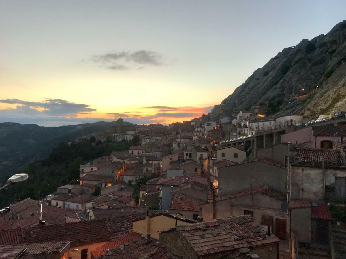 La Pietra Verde Pietrapertosa Bagian luar foto