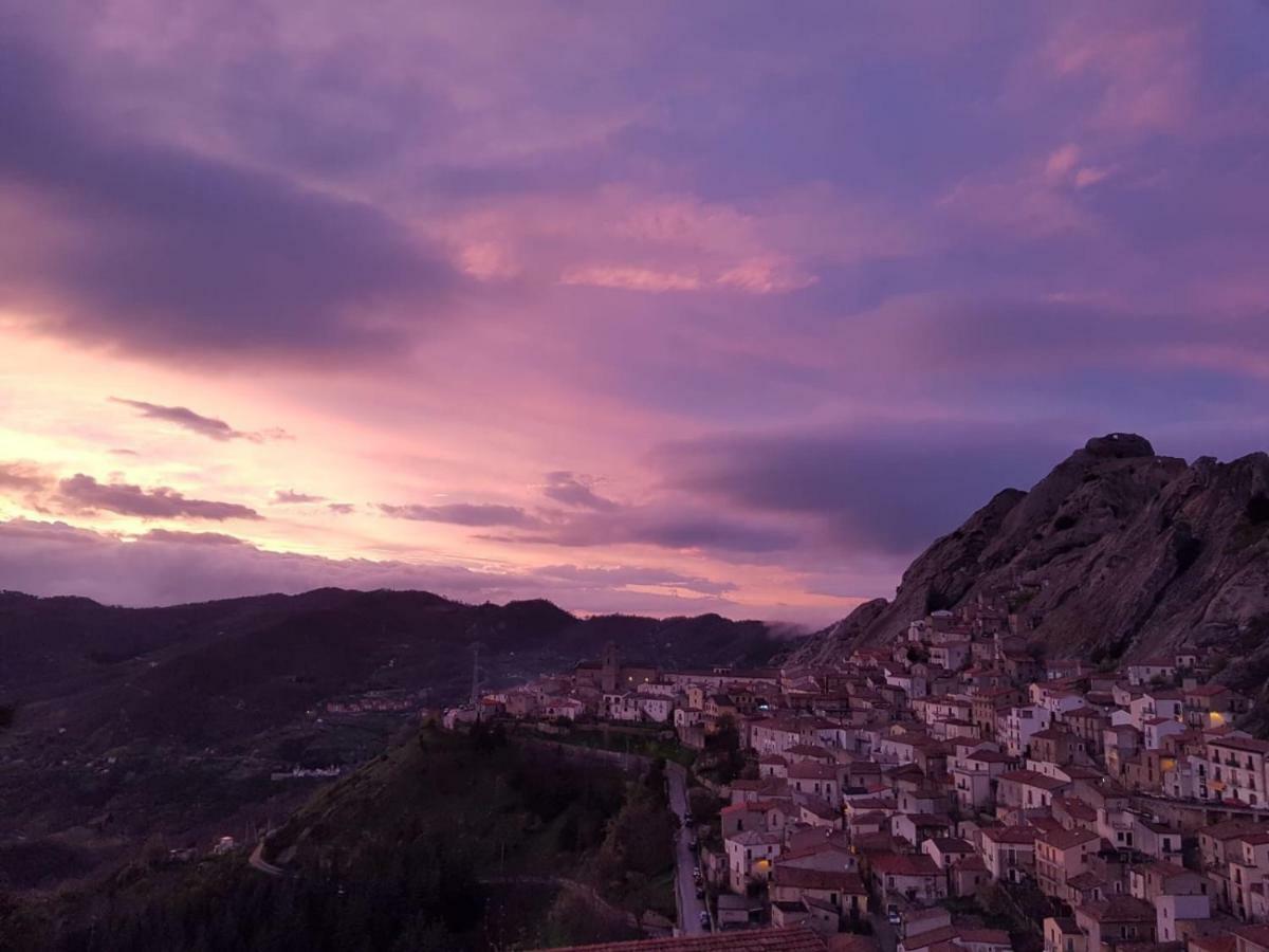 La Pietra Verde Pietrapertosa Bagian luar foto